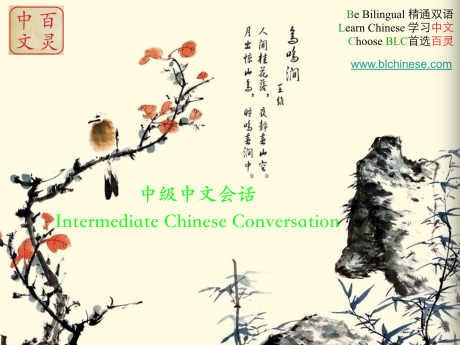 Intermediate Chinese Conversation Course